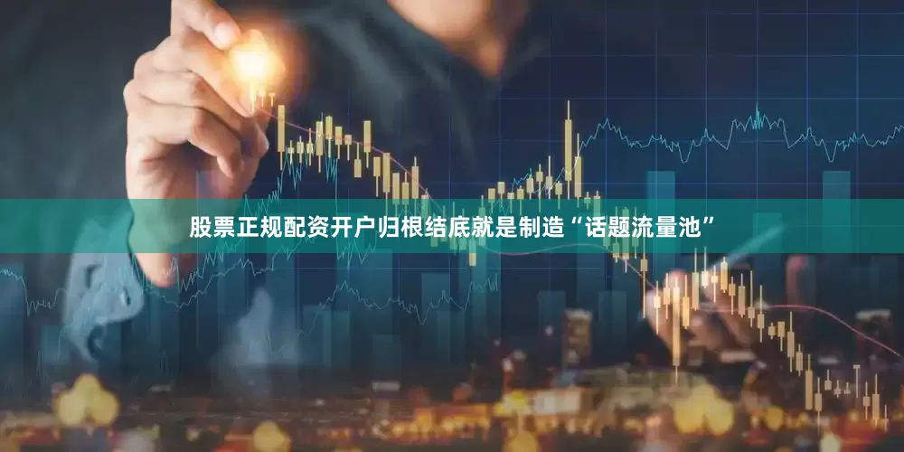 股票正规配资开户归根结底就是制造“话题流量池”